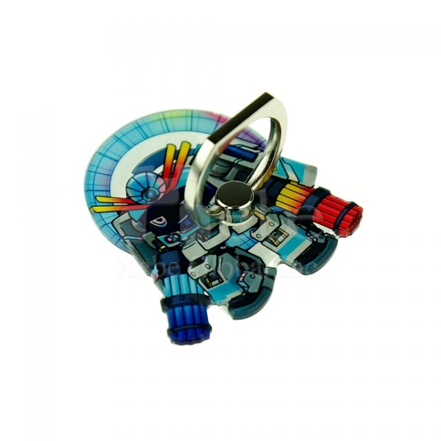 Custom colorful robot phone ring 