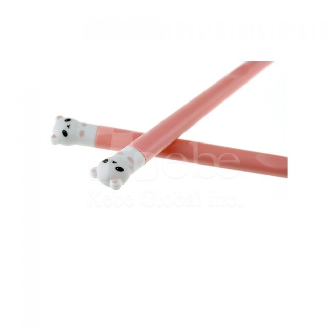 Custom cute pink panda chopsticks