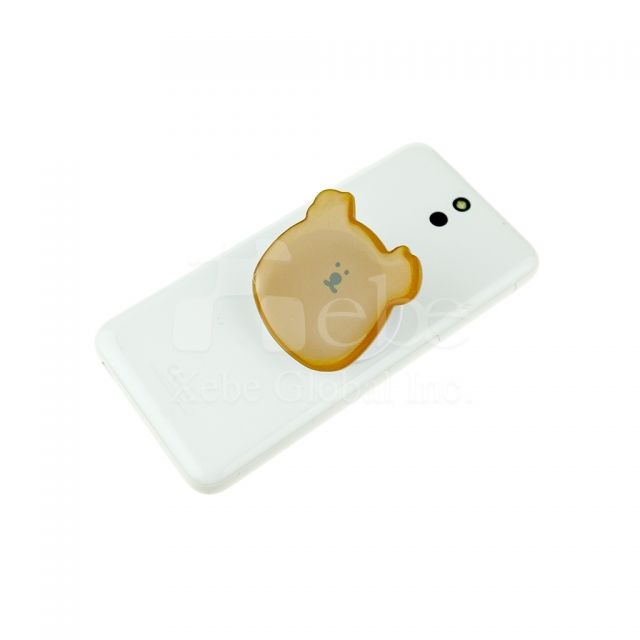 Custom bear 3D phone ring holder 