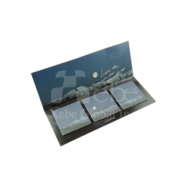 Raising moon sticky notes set 