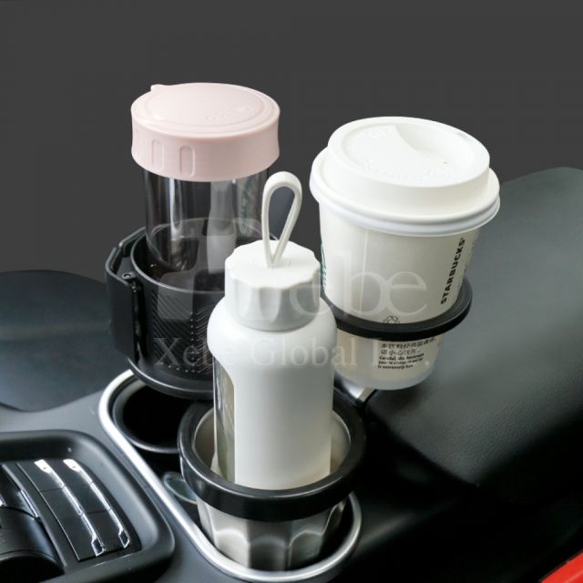 3 in 1 car cup holder organizer customized Custom car cup holder expander  