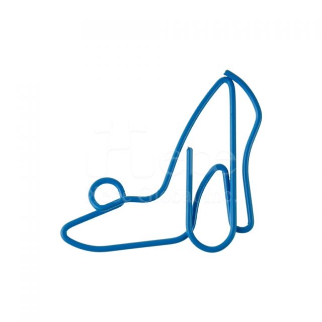High heel shaped paperclip 