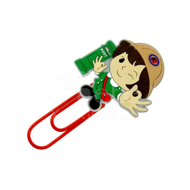 Mailwoman paperclip bookmark 