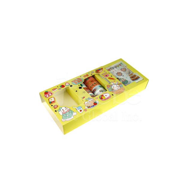 Custom washi tape gift box Custom masking tape set vendor 