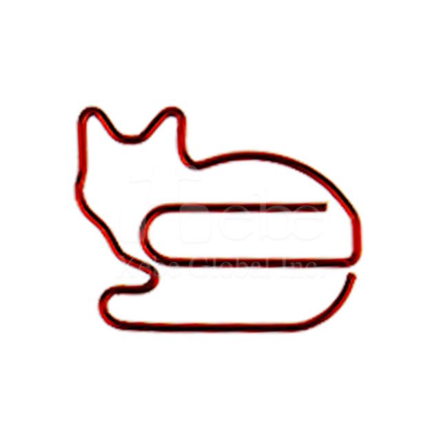 Calm cat custom paperclip