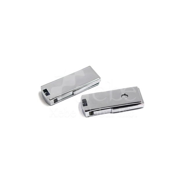 Metal Rotating simple flash drives