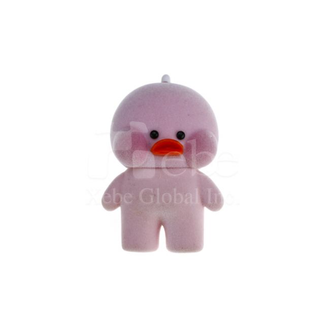 Pink peach girl figure with customization