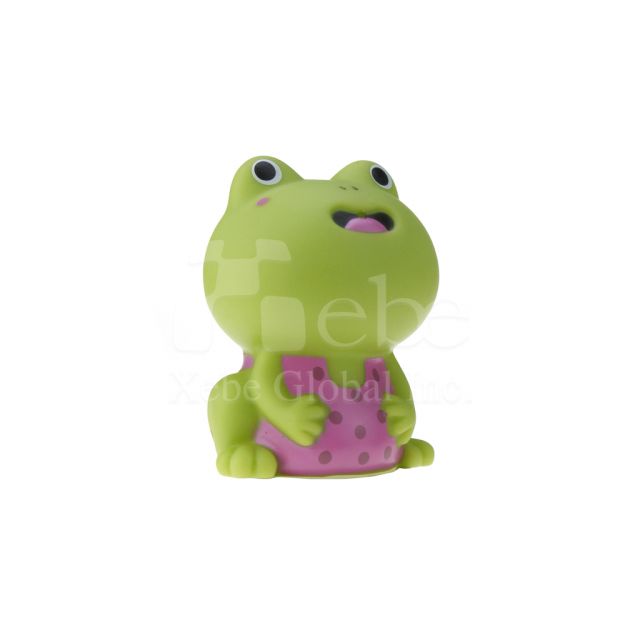 customized sitting frog figure