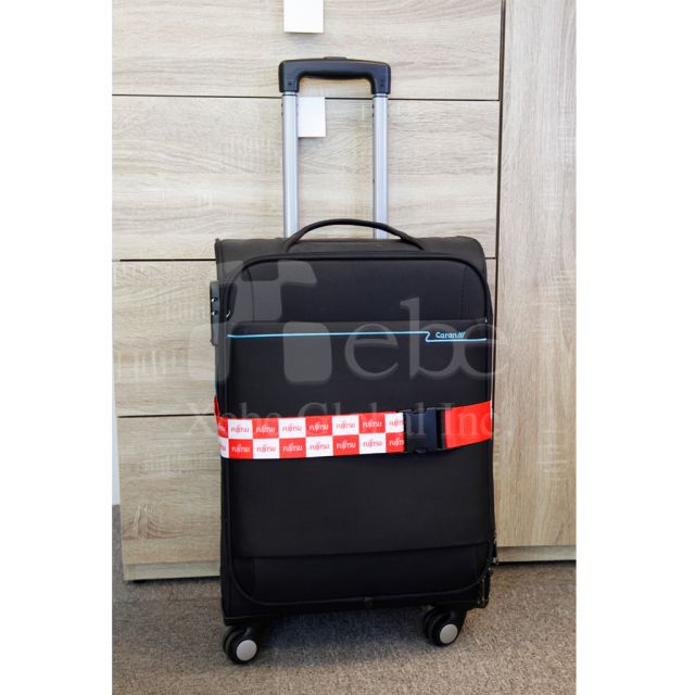 Customize LOGO lattice luggage strap