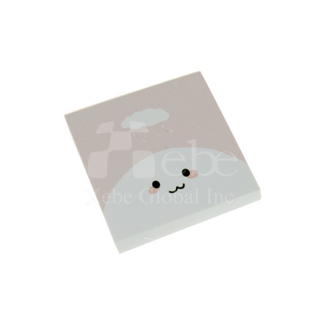 Adorable cloud sticky note