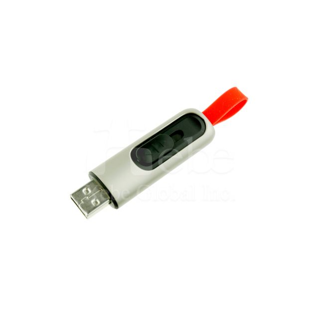 portable retractable metal USB drive