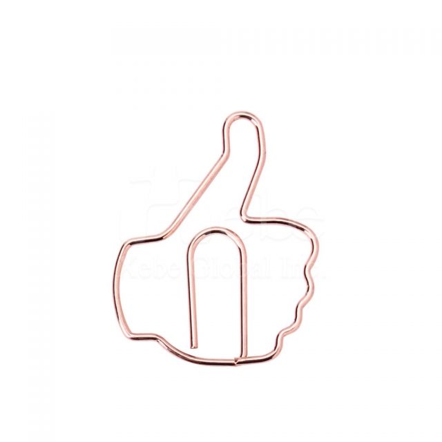 thumbs up gesture paper clip