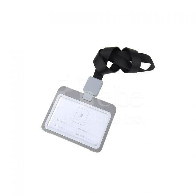 light gray high quality card holder