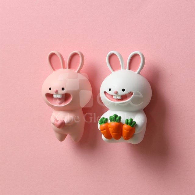 loving rabbit custom fridge magnet