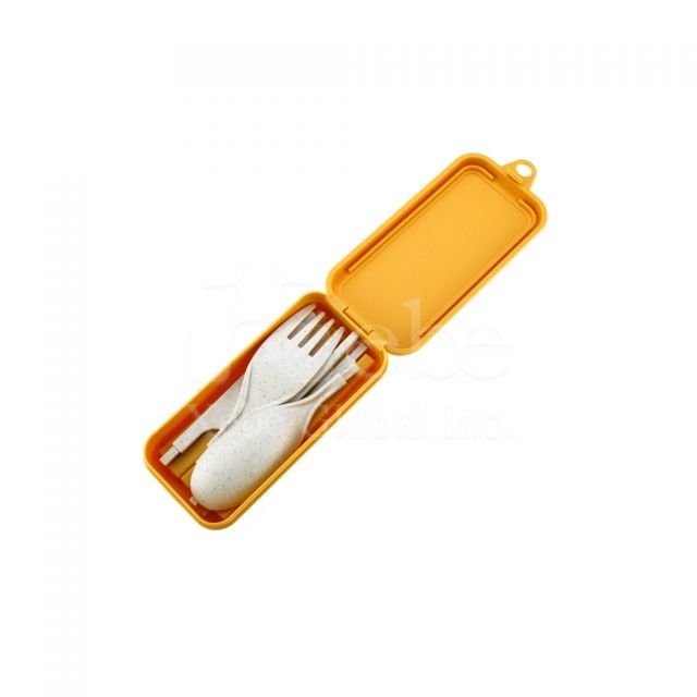 customized detachable wheat cutlery set