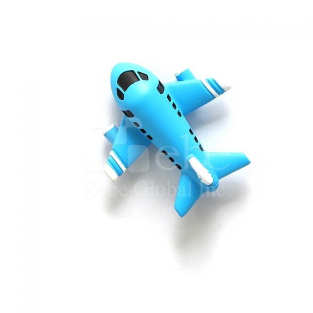 airplane shape customized fridge magnet