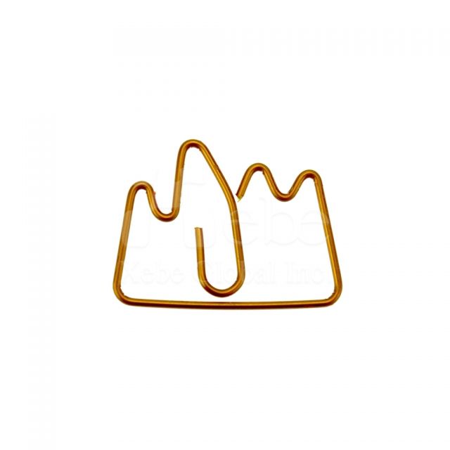 mountain shape customized paperclip 