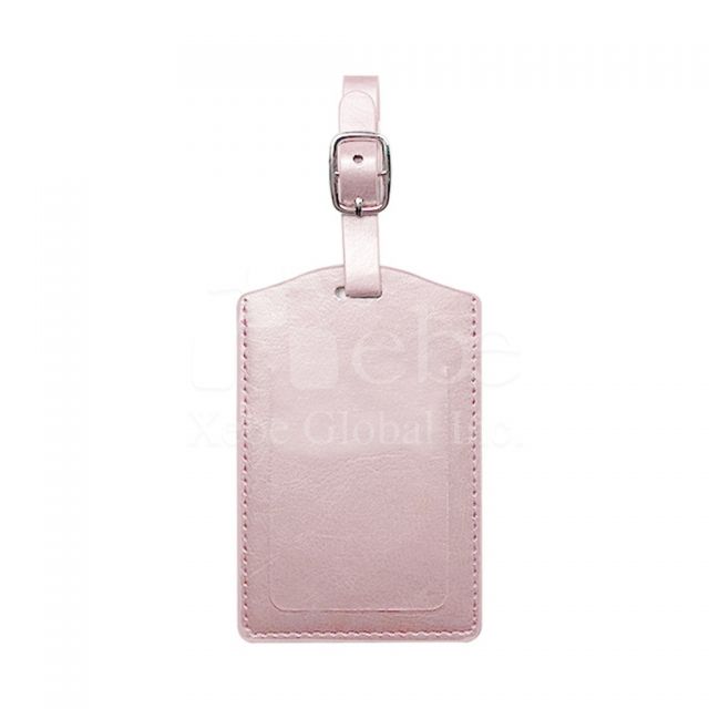pink custom luggage tags