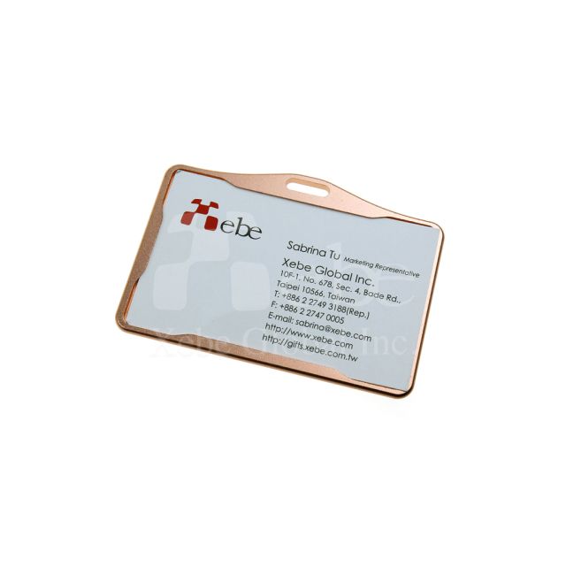 metal customized card holder