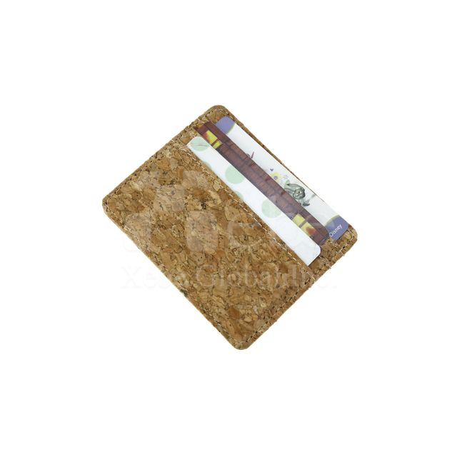 customized cork card holder