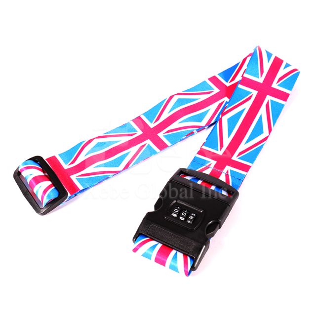 british style locker luggage strap