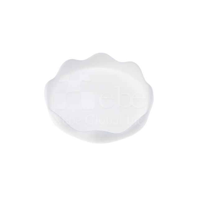 pure white customized cup cover