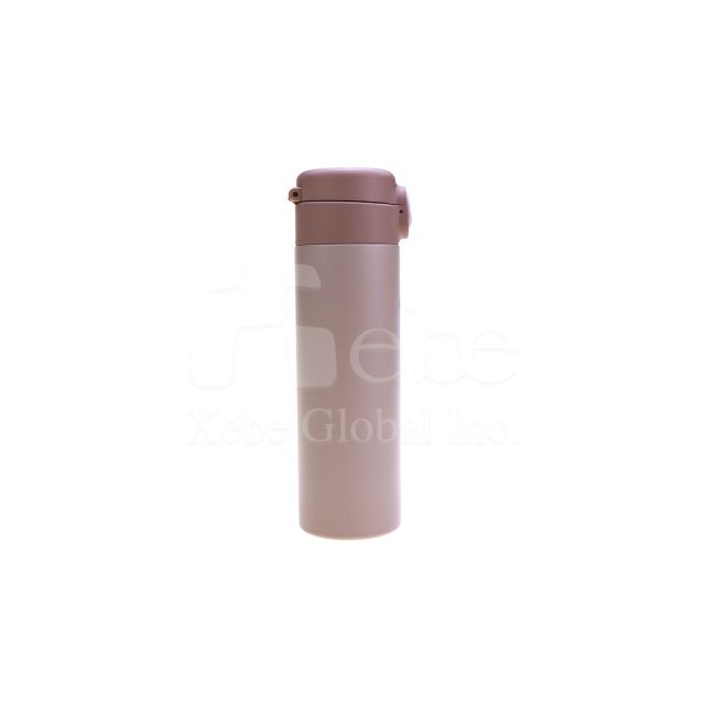 customized rose flip cover thermos cup