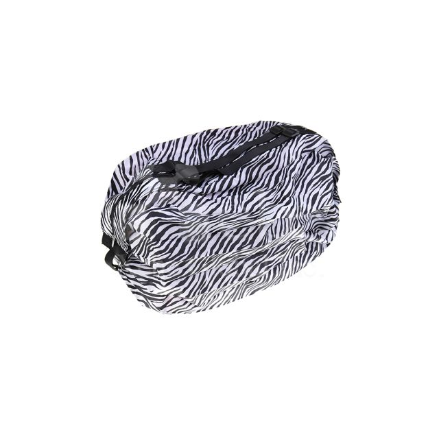 zebra big capacity shopping bag