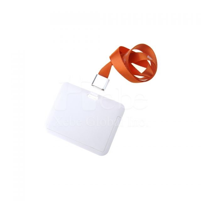 white plastic customized card holder