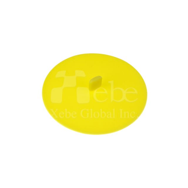 yellow plain customized cup cover