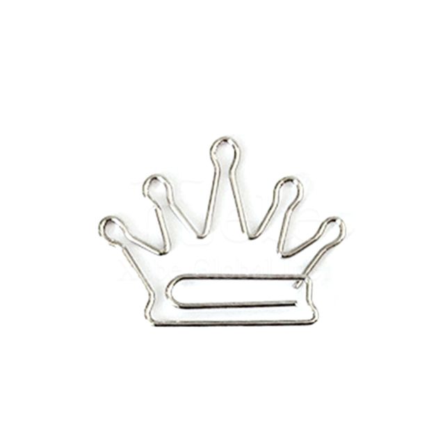crown customized paper clip