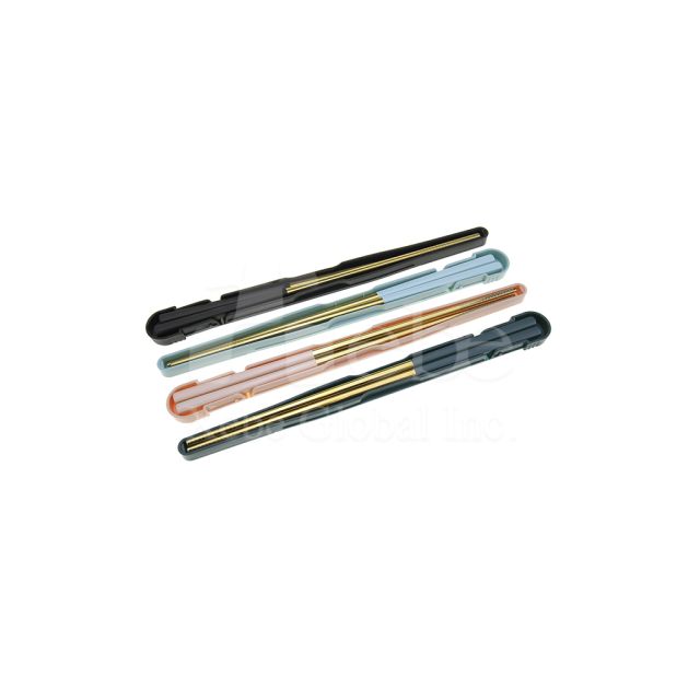 customized stainless steel eco friendly chopsticks