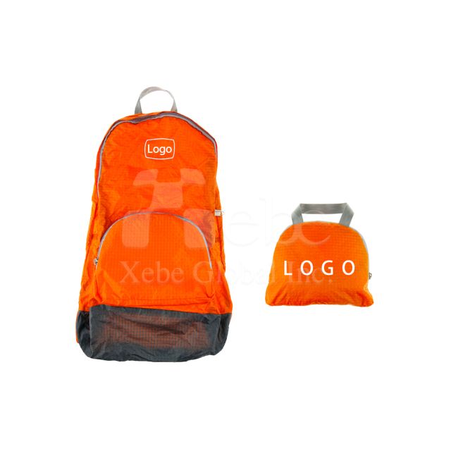 energetic bright orange light packing organizer