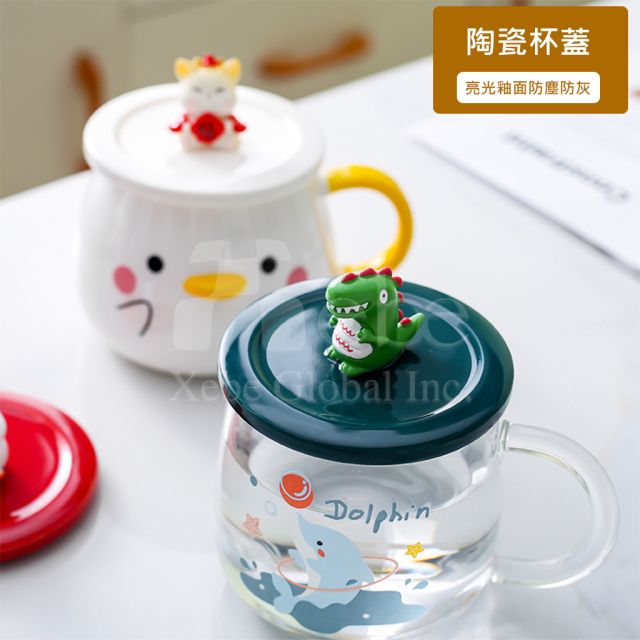 ceramic material shape cup cover