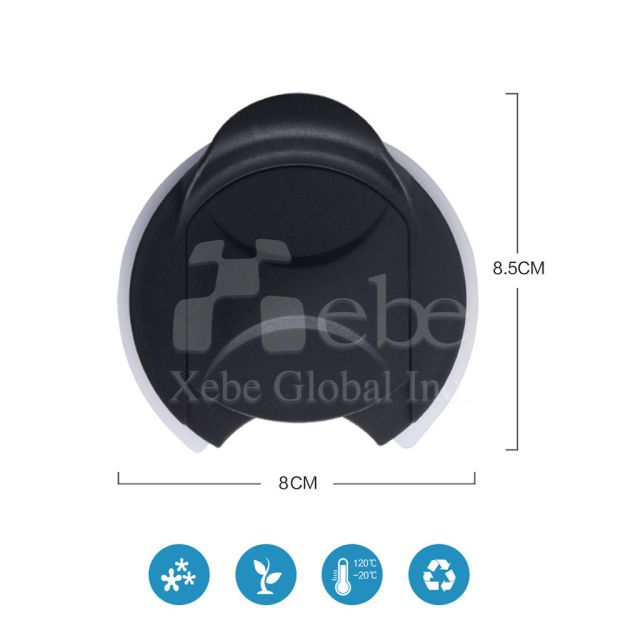 customized silicone coffee cup lid