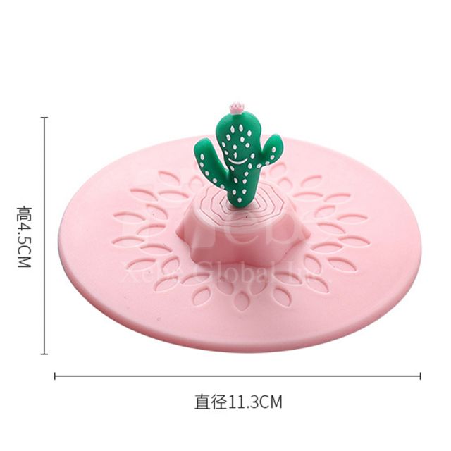 3D bloomy cactus cup cover