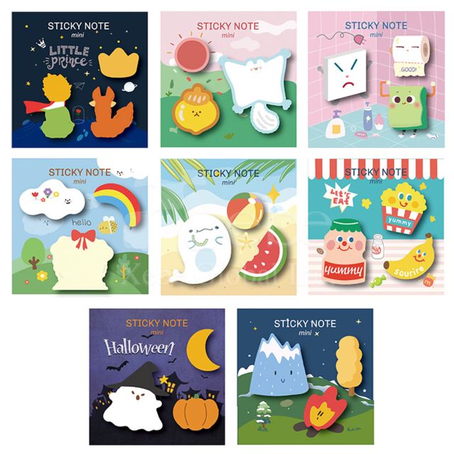 Summer beach personalized sticky notes