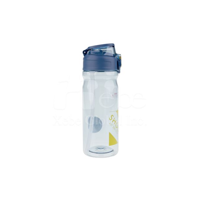 customized tritan sport water bottle with straw