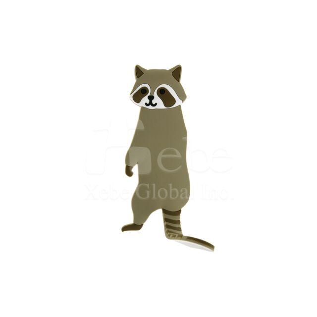raccoon 3D fridge magnet custom cute animal magnet