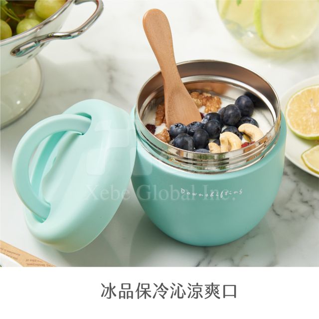 stainless steel insulated bowl portable soup bowl