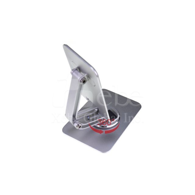 custom metal spin phone stand ipad stand for table