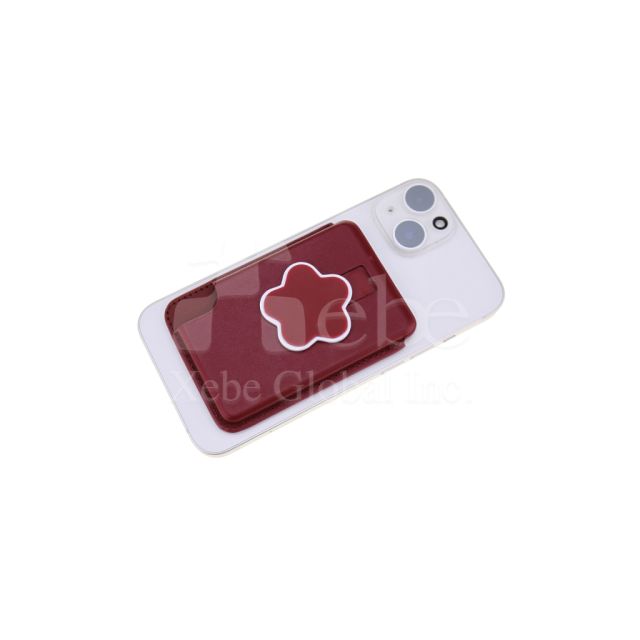 customized magnetic card holder mobile phone holder