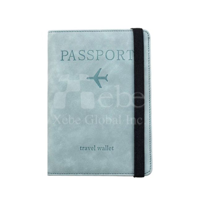 RFID blocking passport wallet