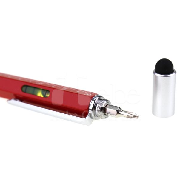 red touch ball pen multifunctional customized pen