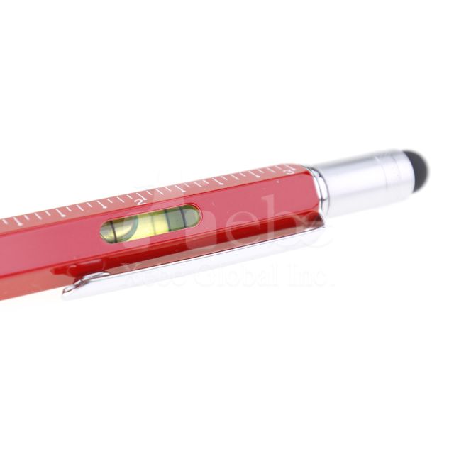 red touch ball pen multifunctional customized pen