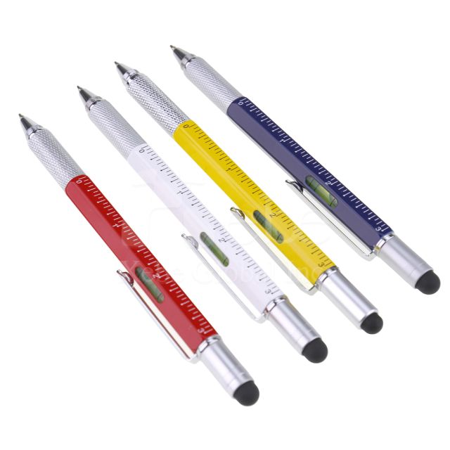 red touch ball pen multifunctional customized pen