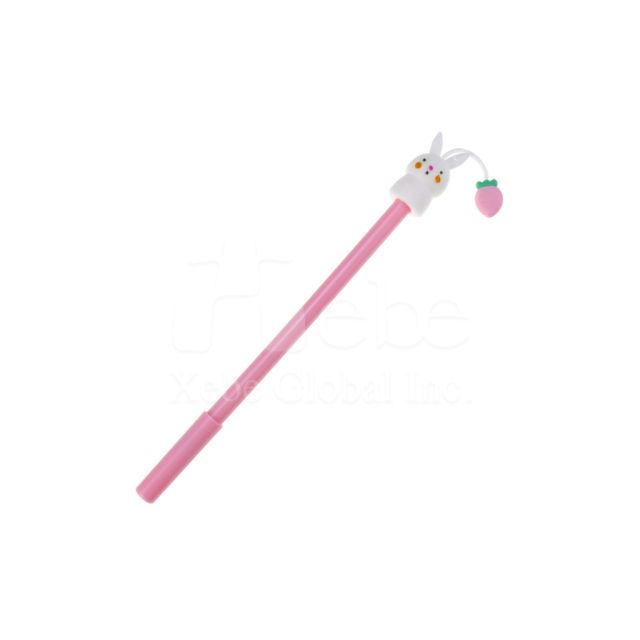 cute strawberry rabbit ball pen