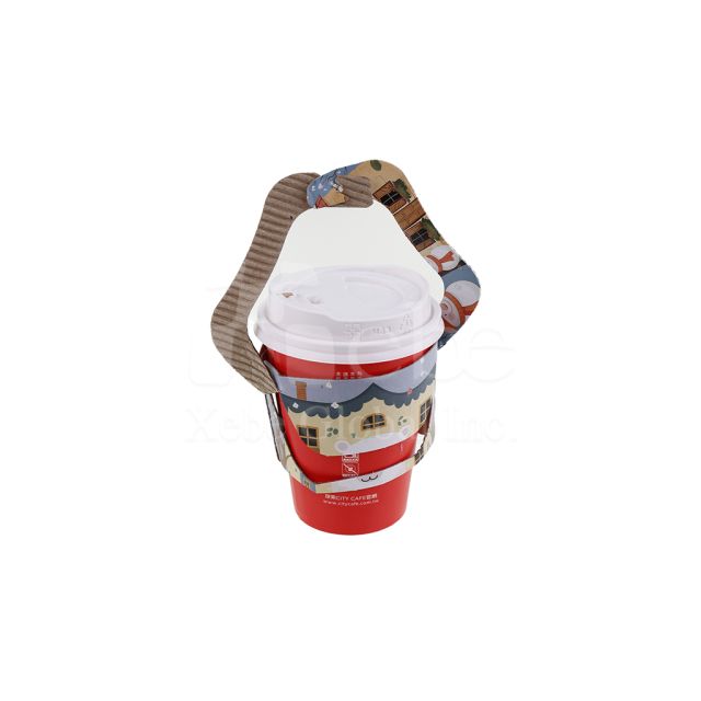 customizable portable paper cup covers