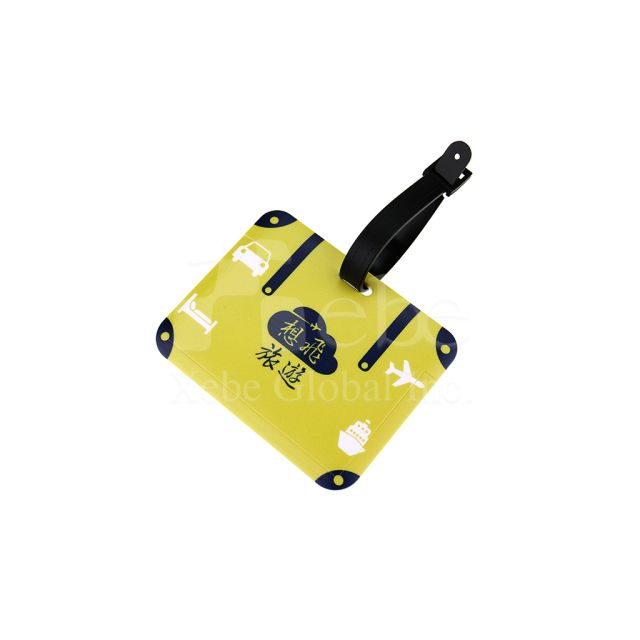 abs sliding luggage tag