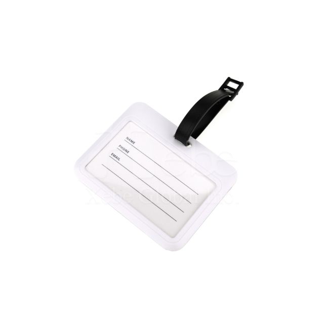 abs sliding luggage tag